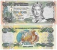 Bahamy 1/2 Dollar 2001 UNC Pick 68